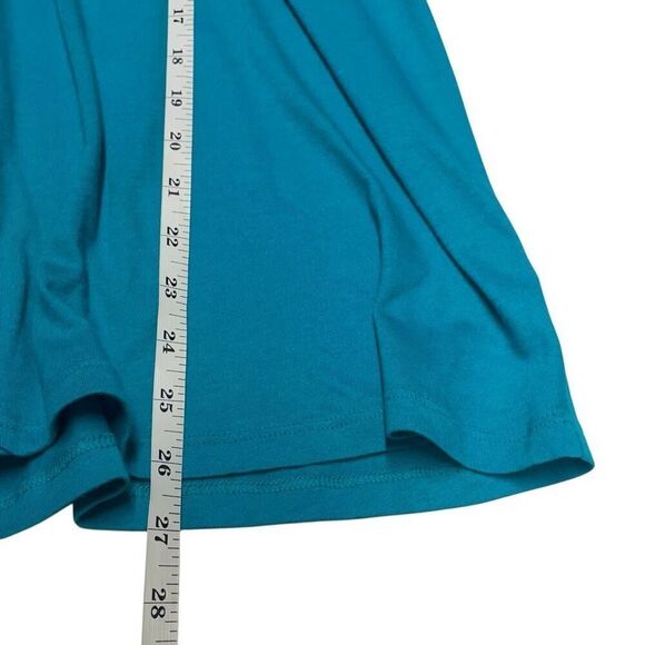 Old Navy Turquoise Wide Strap Babydoll Halter Top - Picture 5 of 6